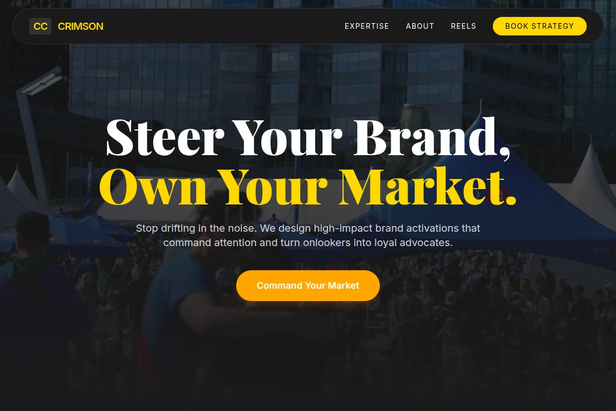Crimson Brand Activation