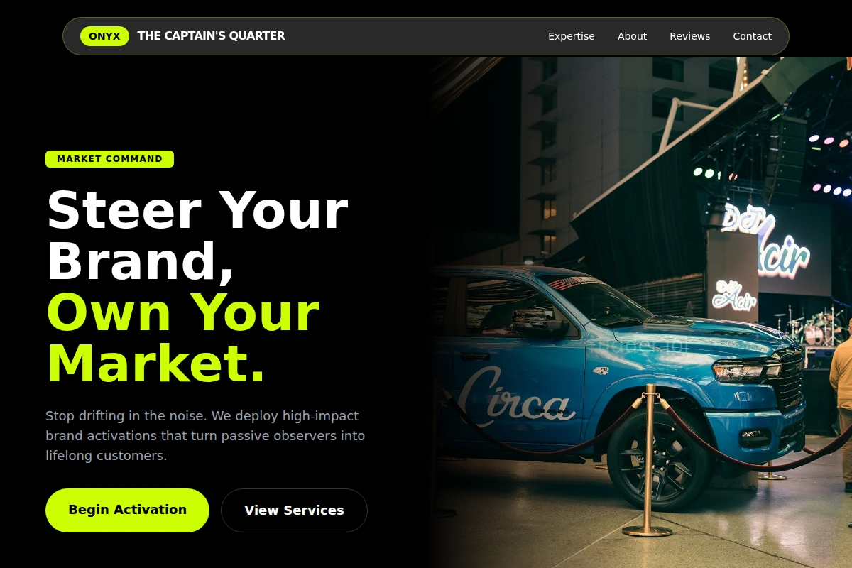 Onyx Brand Activation
