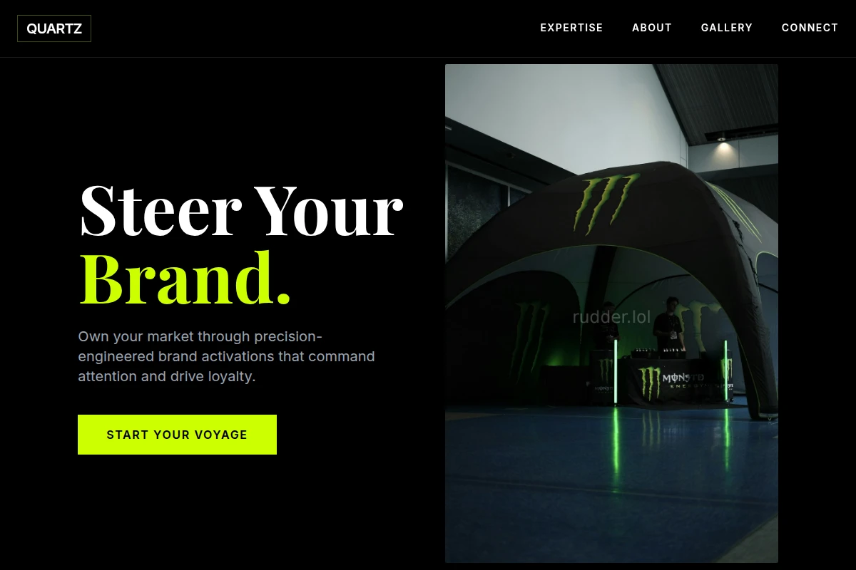 Quartz Brand Activation