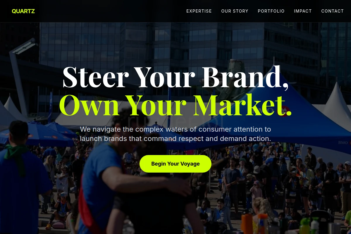 Quartz Brand Activation