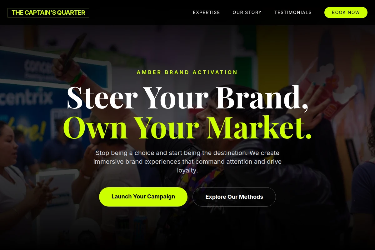 Amber Brand Activation