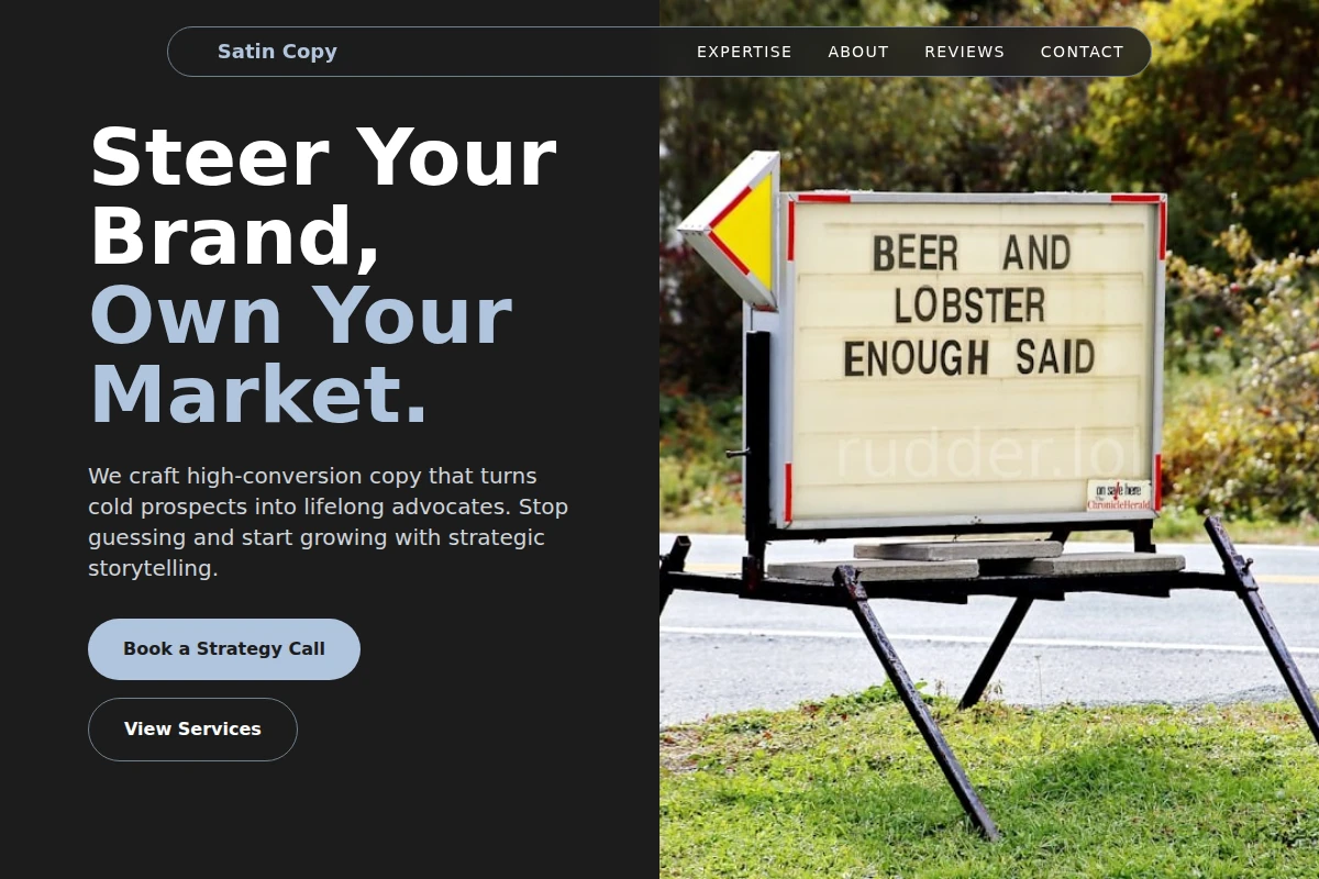 Satin Copywriting